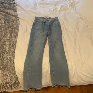 Cropped jeans